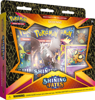 Shining Fates Mad Party Pin Collection