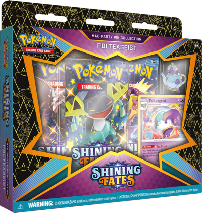 Shining Fates Mad Party Pin Collection