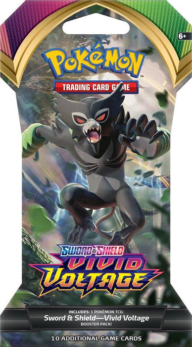 Sword & Shield Vivid Voltage Sleeved Booster Pack