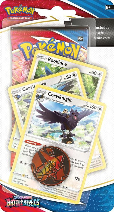 Sword & Shield Battle Styles Premium Checklane Blister